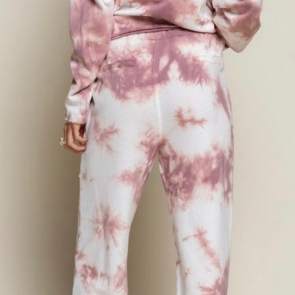 POL Wild Berry Splash Tie Dye Joggers - Picture 2 of 4